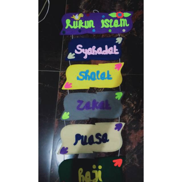 Gantungan rukun islam