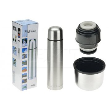 PROMO - THERMOS KAPSUL FREE SARUNG TUMBLER - TEMPAT AIR PANAS STAINLESS STEEL - BOTOL VACUM TERMURAH 350 500 750 1000ML