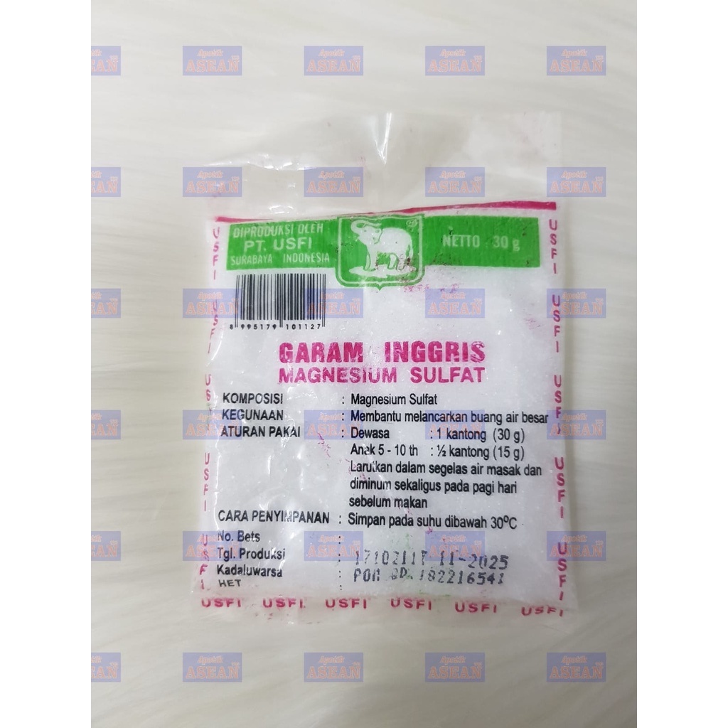 GARAM INGGRIS ISI 30GR