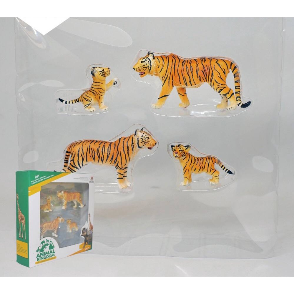 New Canna Animal Kingdom - Tiger Wild Family - Harimau Dapat 4pcs