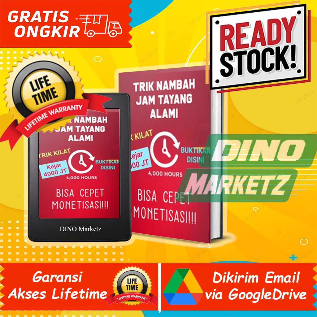 TRIK 4000 JT YOUTUBE - Kilat Jam Tayang Alami Bisa Lebih Cepat Monett