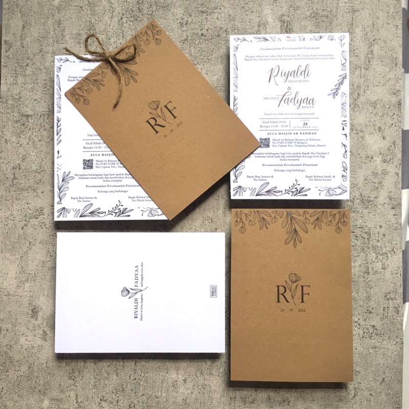 

Kode 04 - Invitation Card by Merci Handcraft