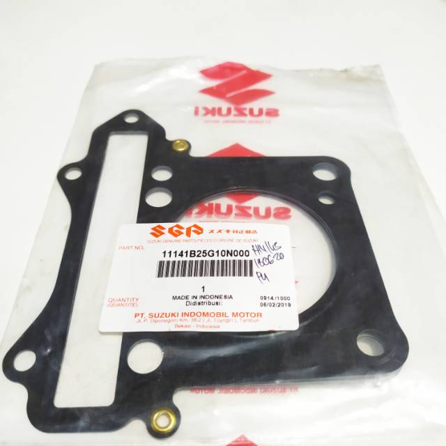 PAKING HEAD SATRIA FU150 PRODUK ASLI SUZUKI SGP 100% 11141B25G10N000