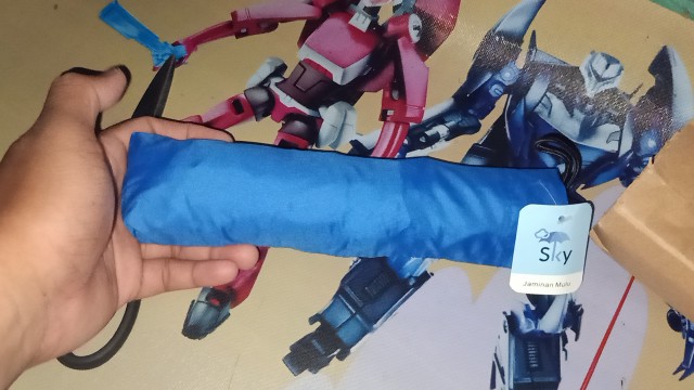 Payung Lipat 3 Sky 3d Magic Premium Korea Polos  / Dimensi Anti Uv Sarung - A3-03