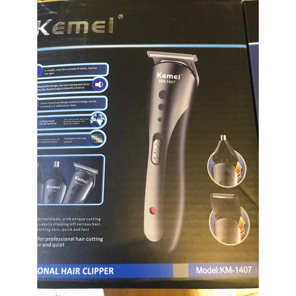 ☘️Yuri Kosmetik☘️ Kemei Electric Hair Clipper KM-1506