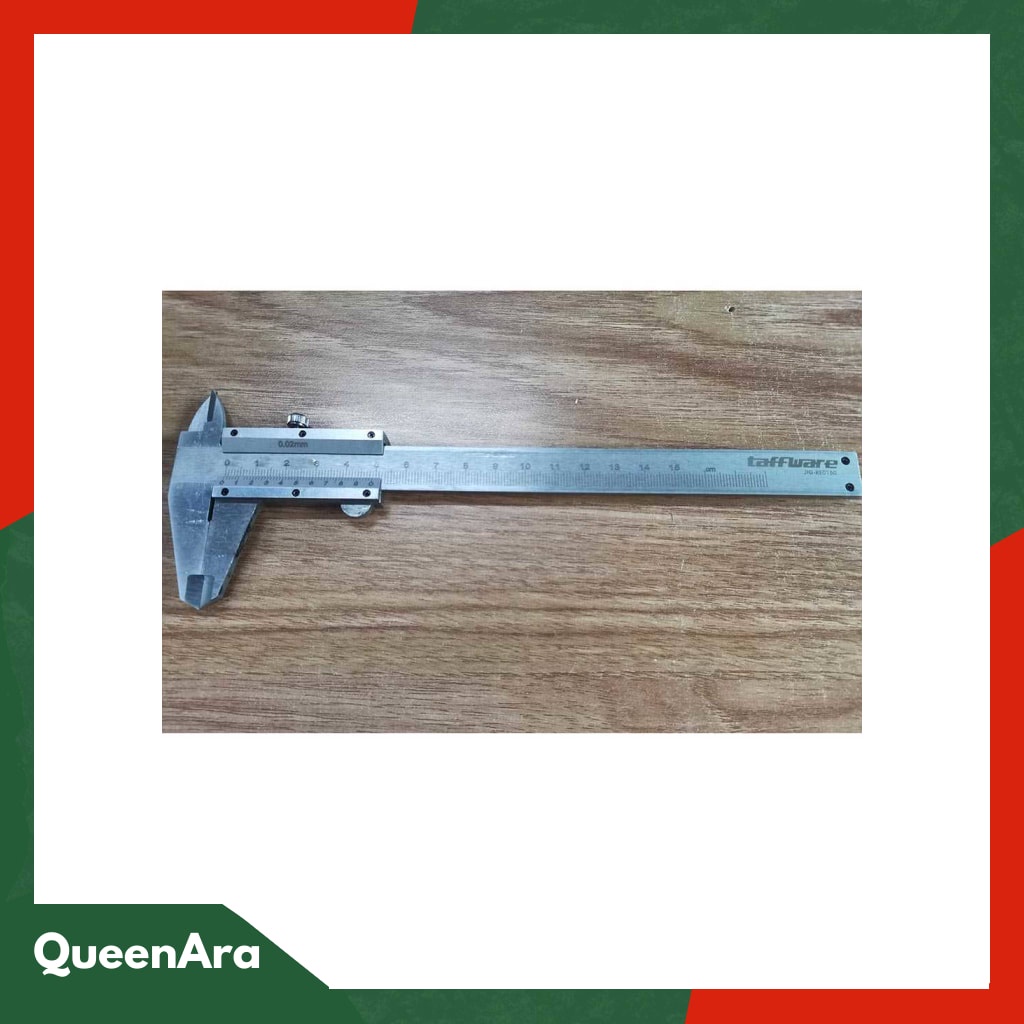 Taffware Jangka Sorong Vernier Caliper Micrometer 15CM - JIG-RE015