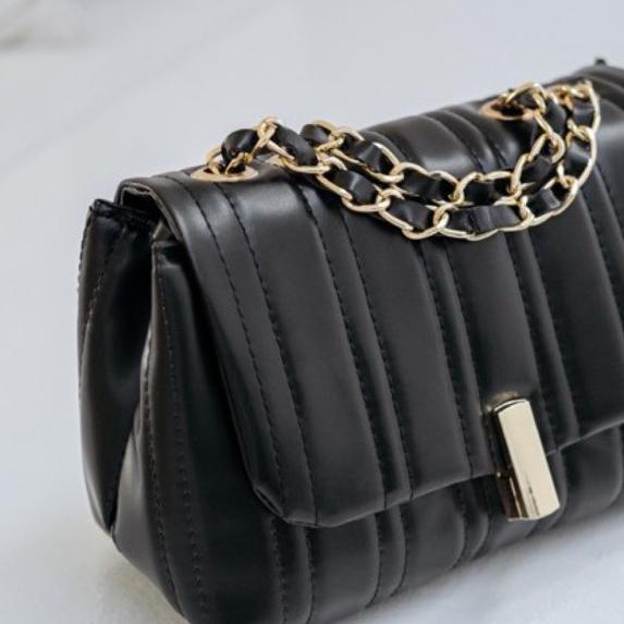 ⇈ Sling Bag Flicka Kode V 16 BLACK バ