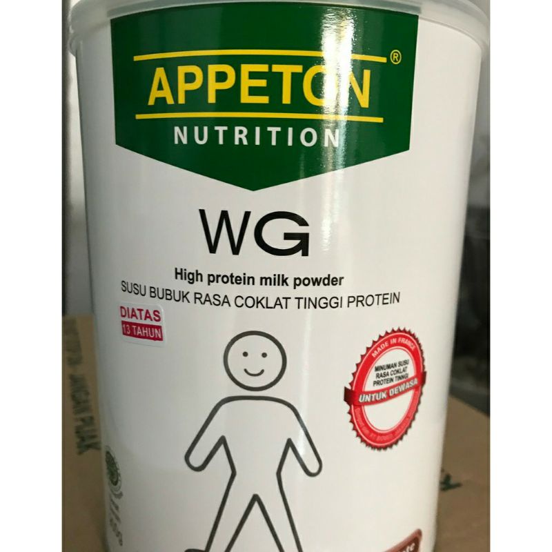 

Appeton Weight Gain Susu Untuk Gemuk Rasa Coklat&vanila (Dewasa)900gr