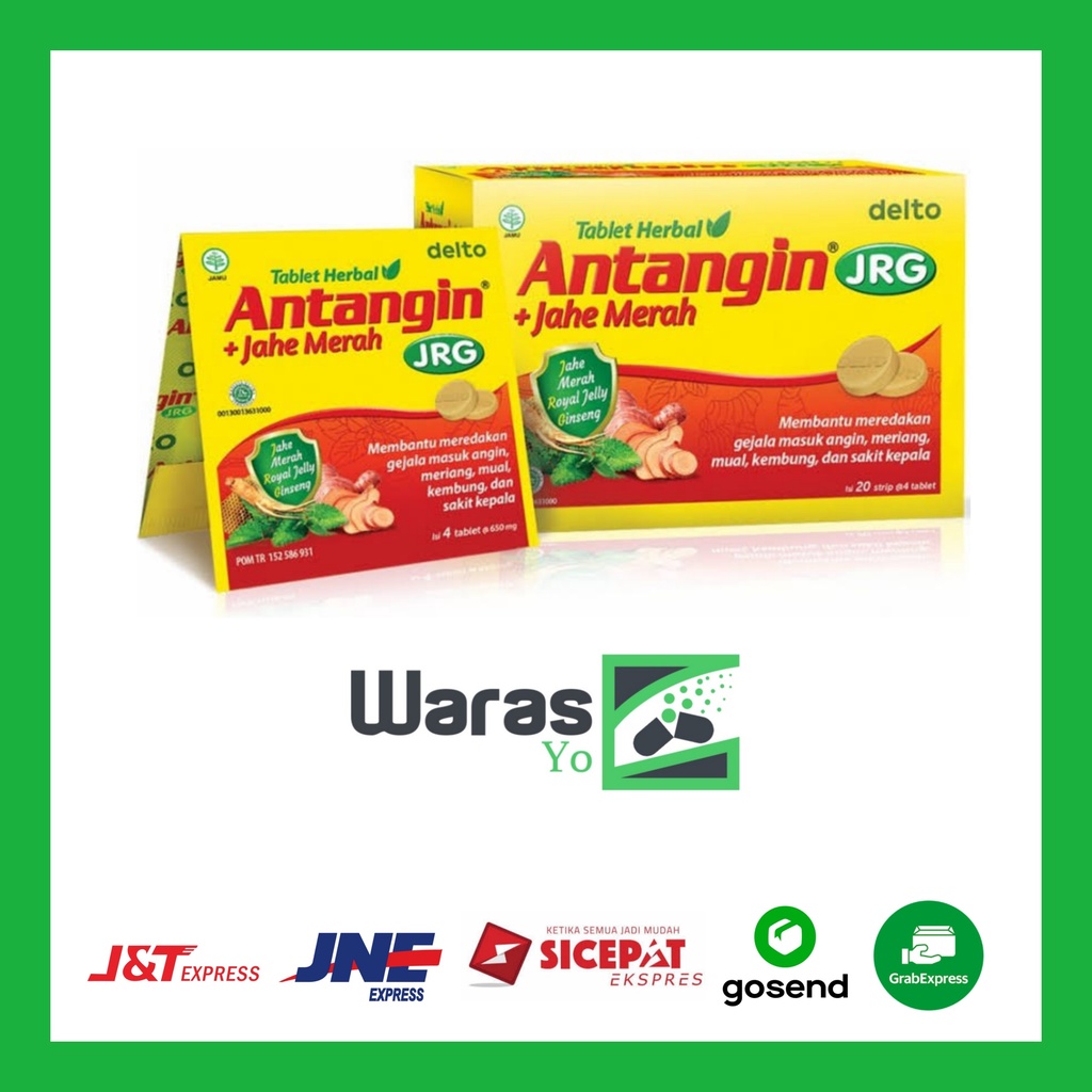 [SW] ANTANGIN JRG TABLET / ANTANGIN JRG 4 TABLET / ANTANGIN JRG PLUS JAHE MERAH