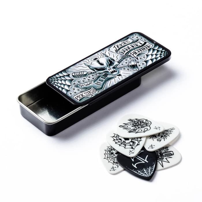 Dunlop James Hetfield Pick Tin Koleksi Gitar