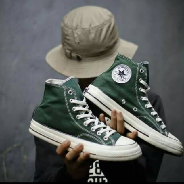 Converse hijau army CT 70 s Premium Original High Hijau  Army Pria Wanita Murah