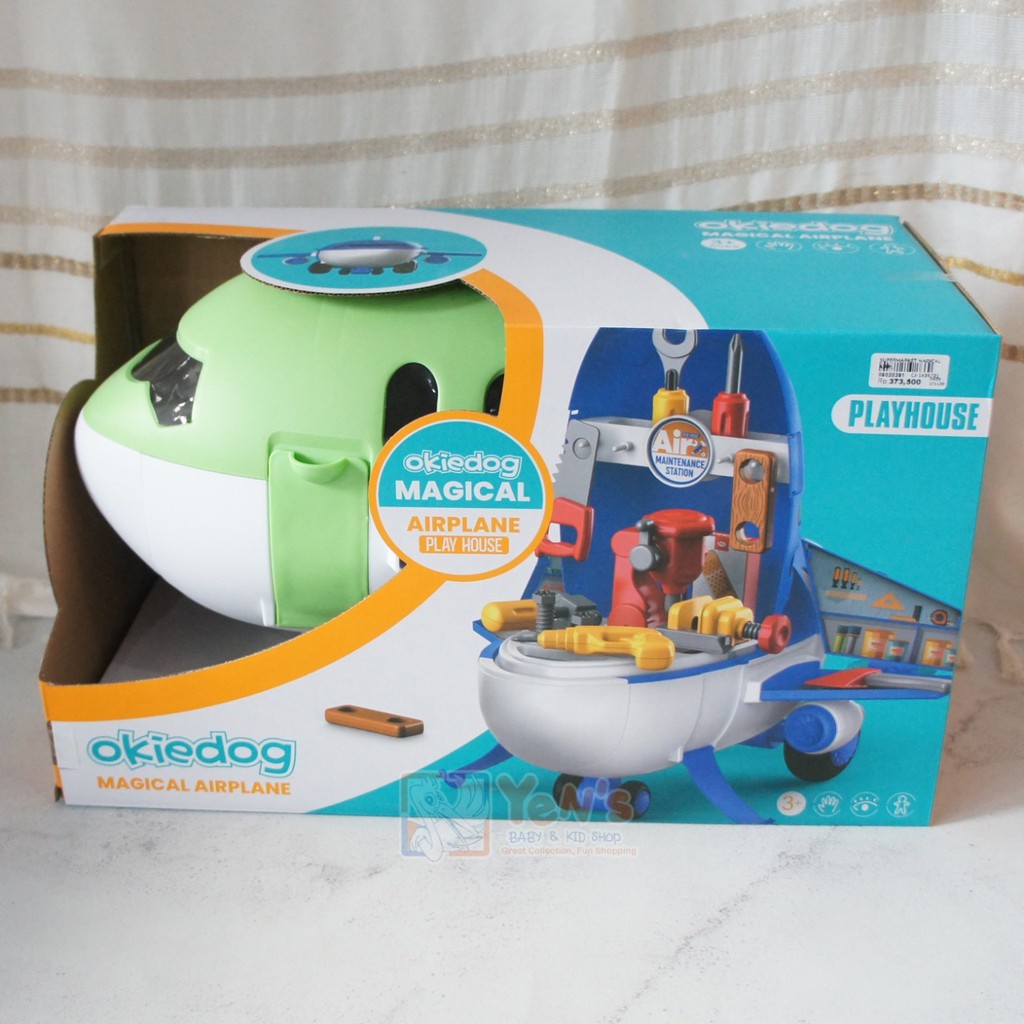 Okiedog Magical Airplane PlayHouse Supermarket