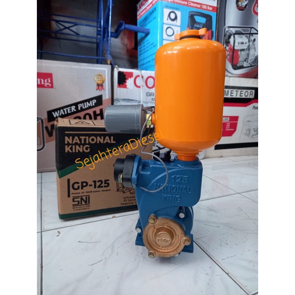 Pompa air National king GP 125watt+Otomatis +Tabung