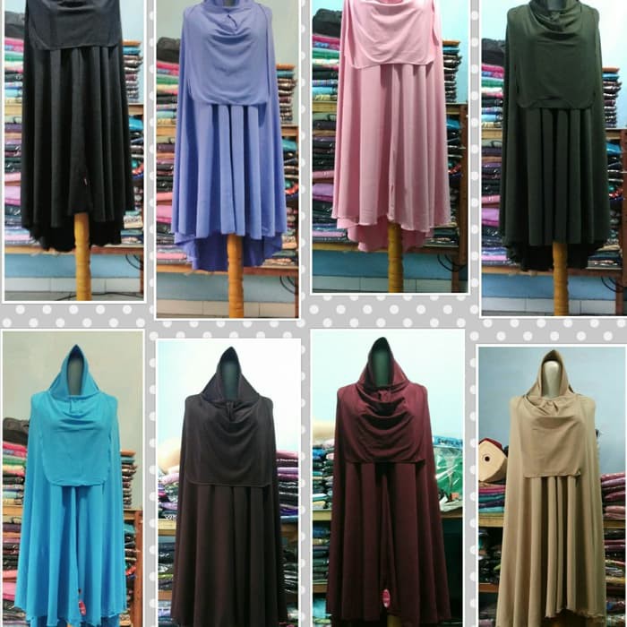 Jilbab Jersey Jumbo Cadar Grosir Murah