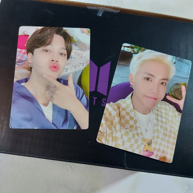 Jimin JHope Photocard BTS Official Army Merch Box 6