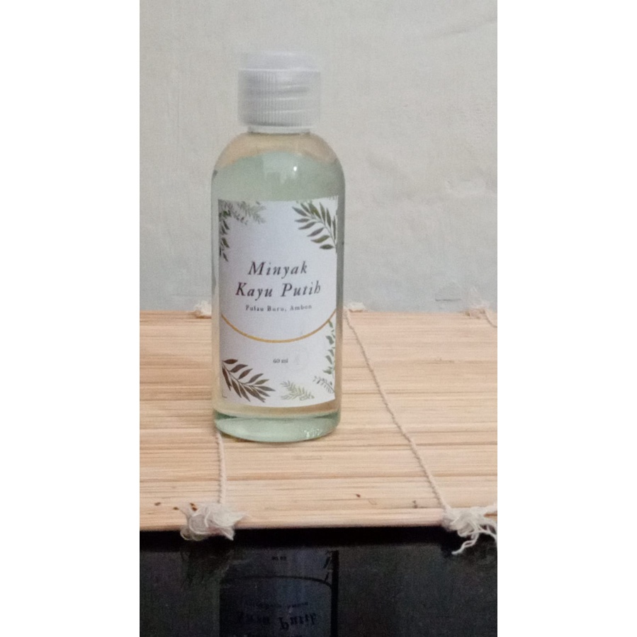Minyak Kayu Putih Asli Ambon tutup Flit Top 60 ML