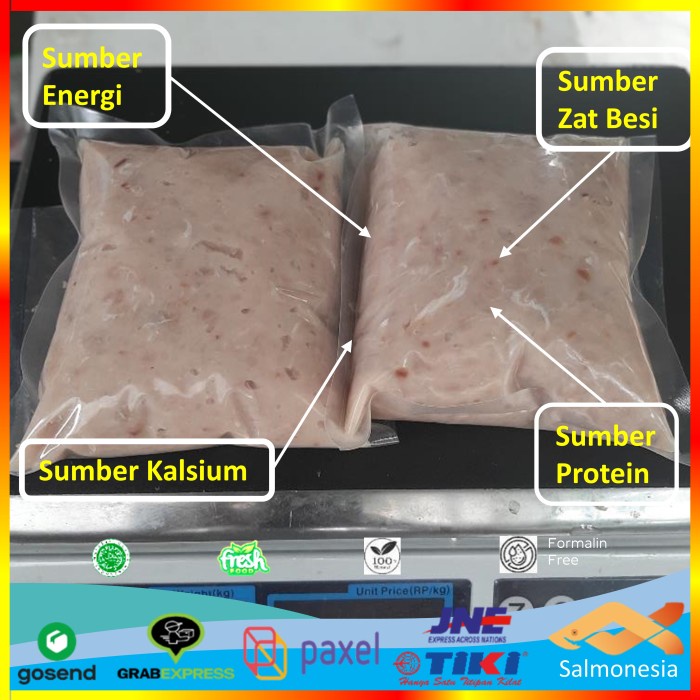 

Daging Ikan Tenggiri Giling Super Quality by Salmonesia 500 gram
