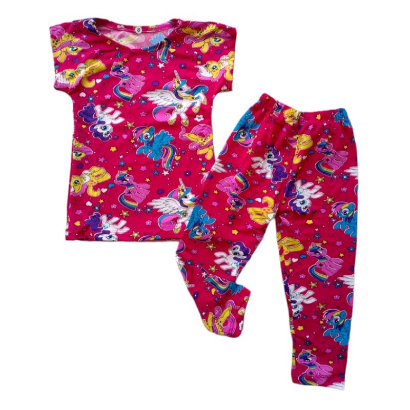 SETELAN ANAK SETELAN KAOS+LEGGING ANAK SETELAN LITTLE PONY ANAK