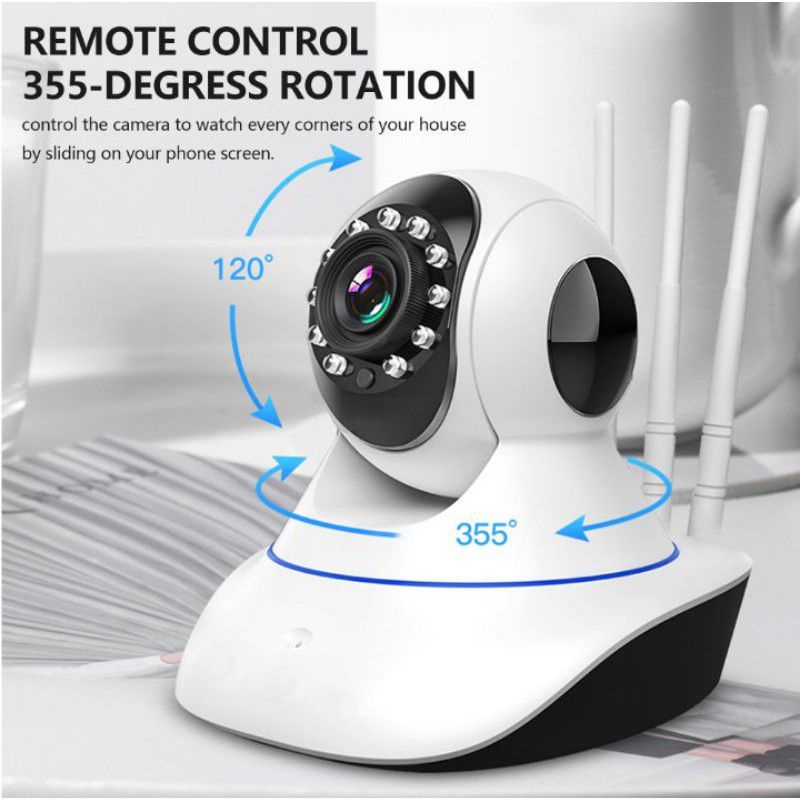 IP CAMERA V380 PRO WIRELESS 1080P CCTV 8MP WIFI INFRARED NIGHT VISION