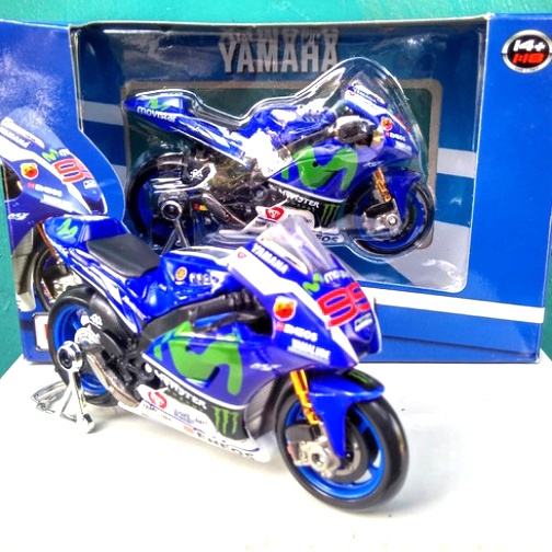 RSPS Diecast Motogp Jorge Lorenzo Yamaha monster miniatur motogp Lorenzo 99