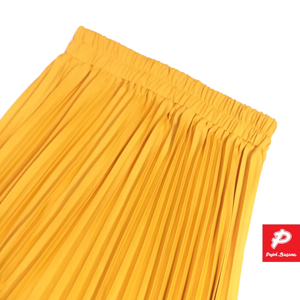 Pojok Busana Celana Panjang  Kulot Wanita Plisket