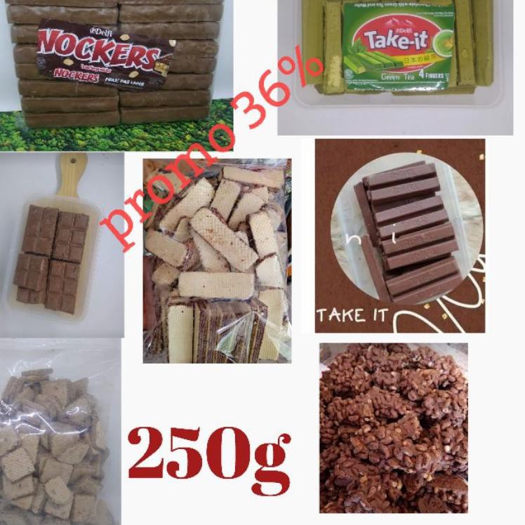 

Terbaru dan terlaris Coklat Curah Kiloan 250g / coklat delfi / coklat cadbury / coklat take it