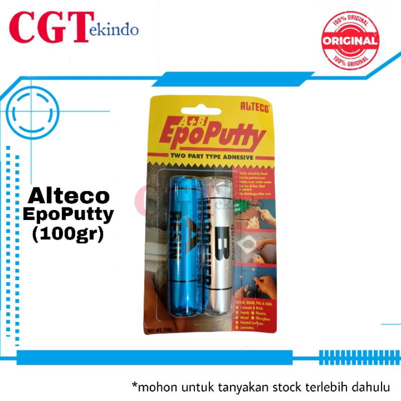 Lem Alteco EpoPutty / Epo Putty 100gr / 100gram Resin + Hardener