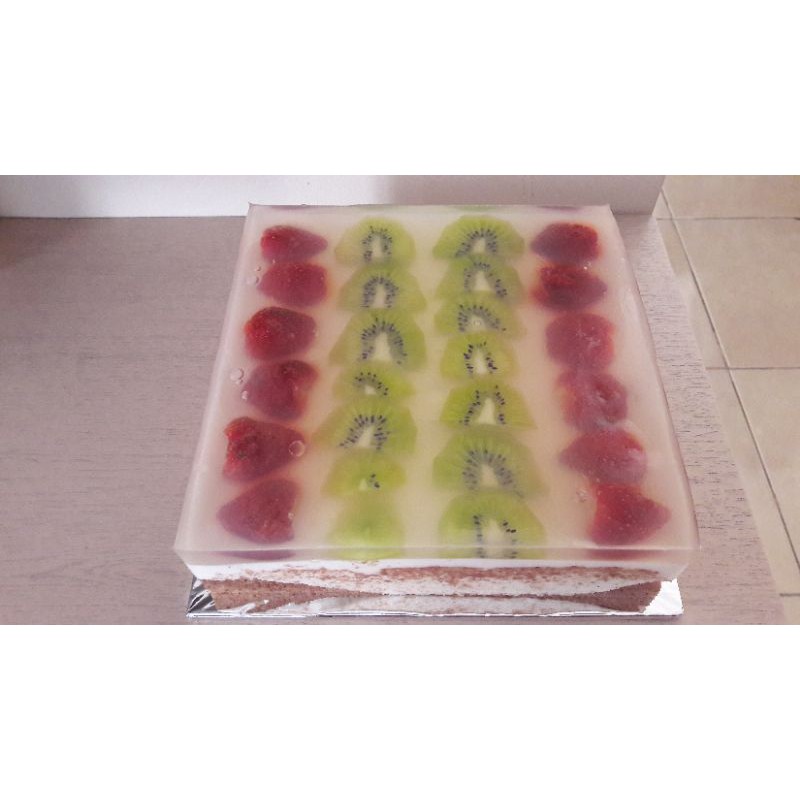 

Puding cake buah