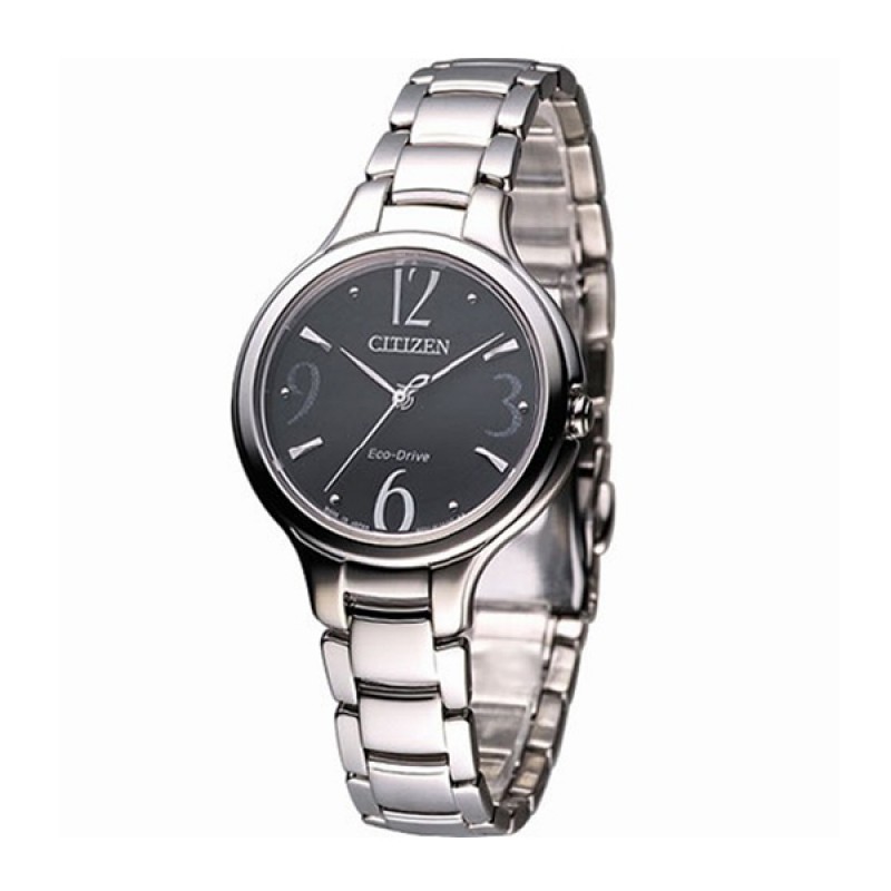 CITIZEN CT EP5990-50E NEW ECO DRIVE Jam Tangan Wanita - Silver Black