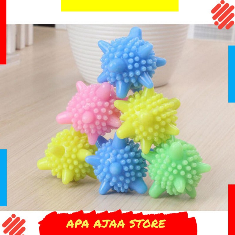 Terbaru ! Magic Laundry Ball Dryer Ball Anti Winding / Bola Mesin Cuci - 8820101