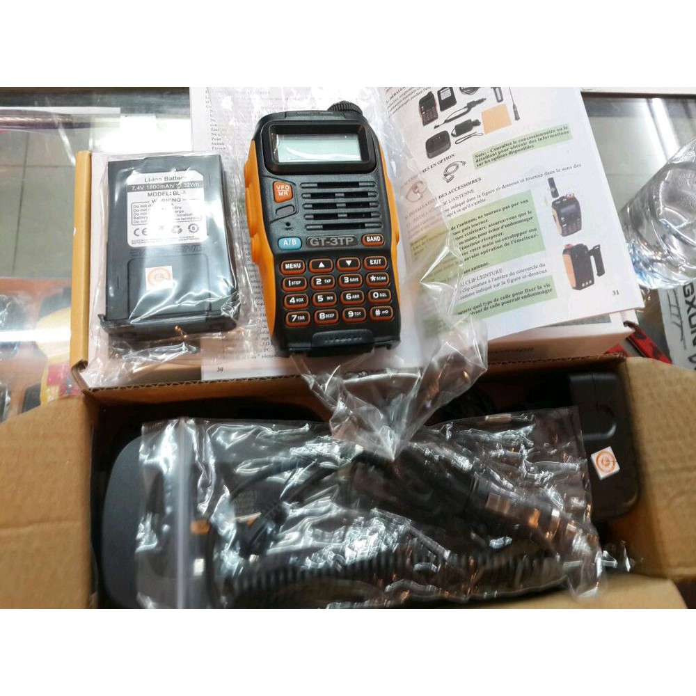 HT BAOFENG GT-3TP III  Dualband waterproof 8 watt