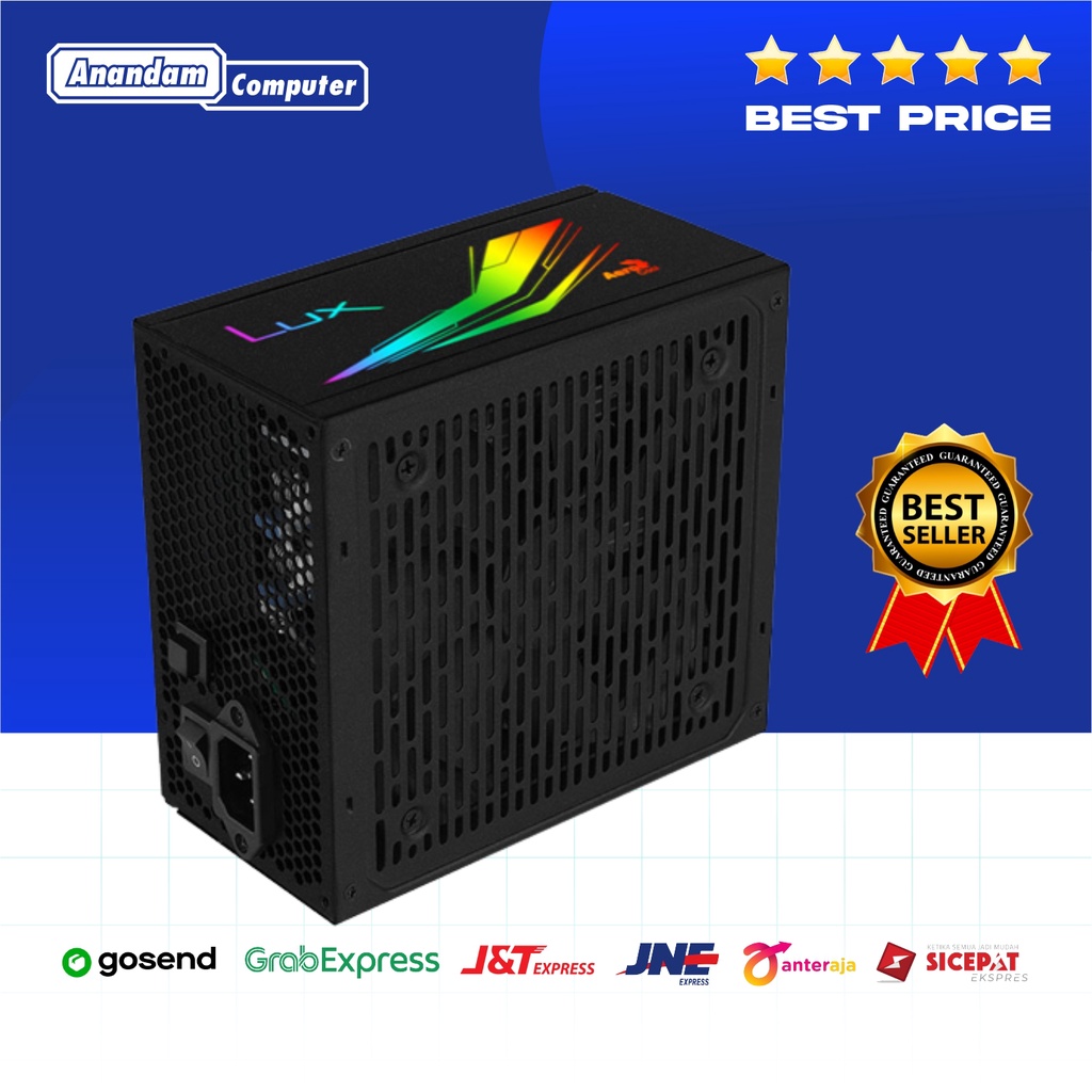 AEROCOOL LUX RGB 550W 80+ BRONZE RGB Power Supply