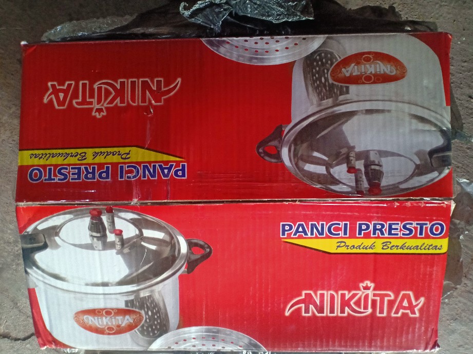 Panci Presto 12 Liter 3 In 1 Preasure Alumunium