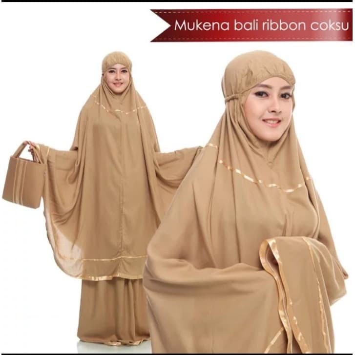 GROSIR TERMURAH seonline Mukena bali ribbon pita