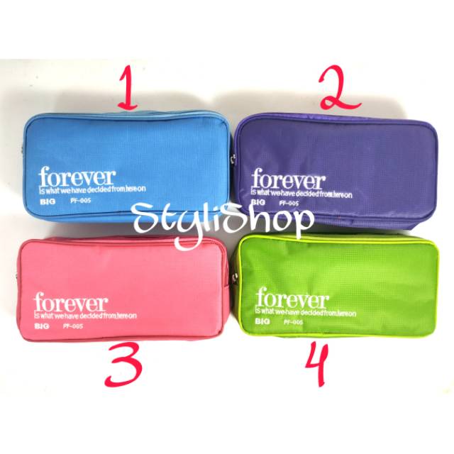 

Kotak Pensil Kain BIG Motif Forever, Pencil Case, Tempat Alat Tulis