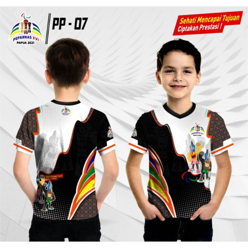 Jersey PAPERNAS PAPUA XVI 2021 ANAK Baju papernas Papua