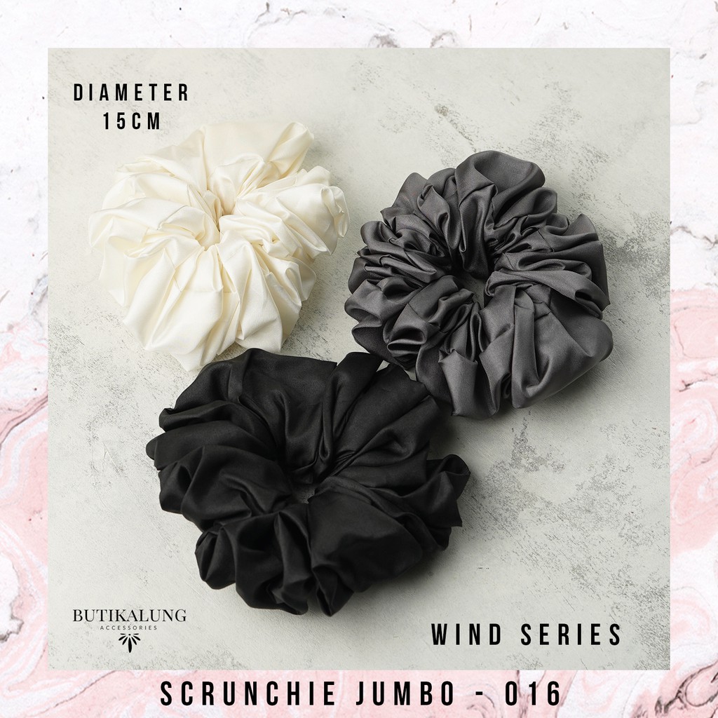 Ikat Rambut Scrunchie Kunciran Kuncir Hijab 016