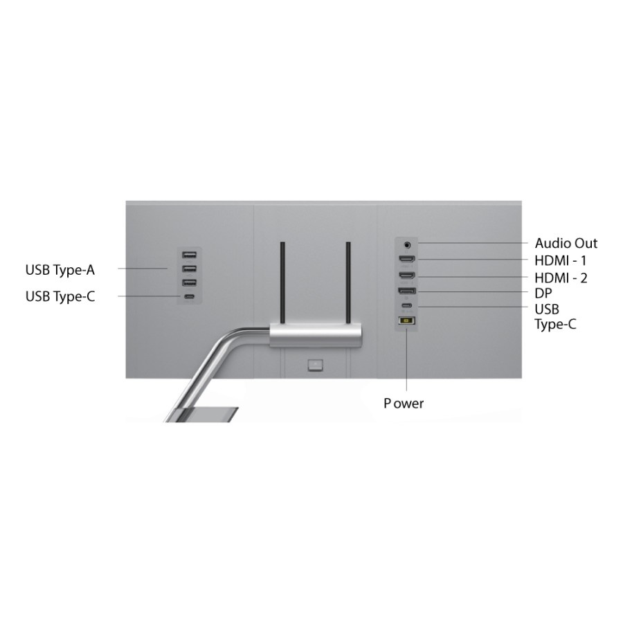 LED Monitor LENOVO Q27h-20 27&quot; 70Hz QHD HDMI DP USB C (66EDUAC1WW)