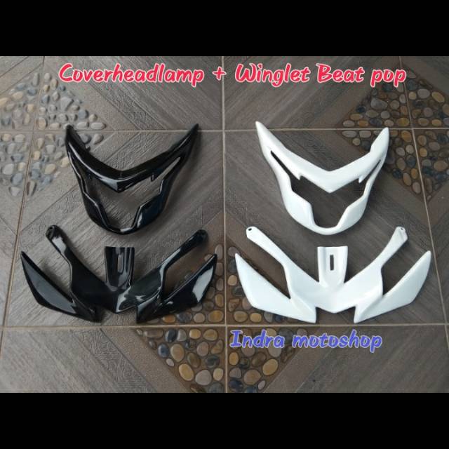 Coverheadlamp dan Winglet beat pop
