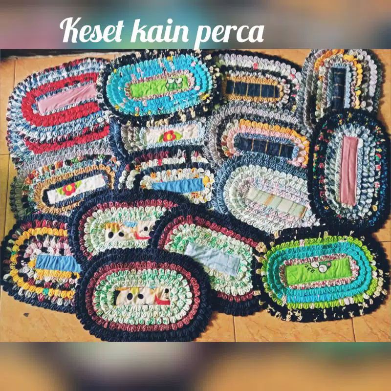 keset kain oval keset jahitan keset kain unik