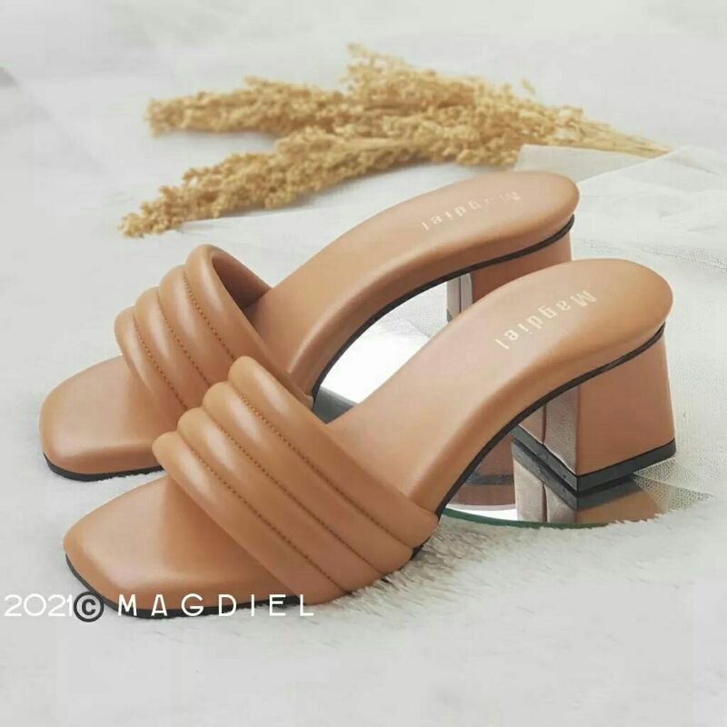 Jual NANCY HEELS | Heels Chunky | Heels Kondangan | Shopee Indonesia