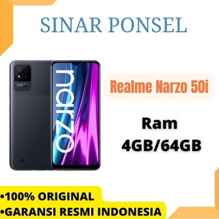 REALME NARZO 50i RAM 4/64 GARANSI RESMI