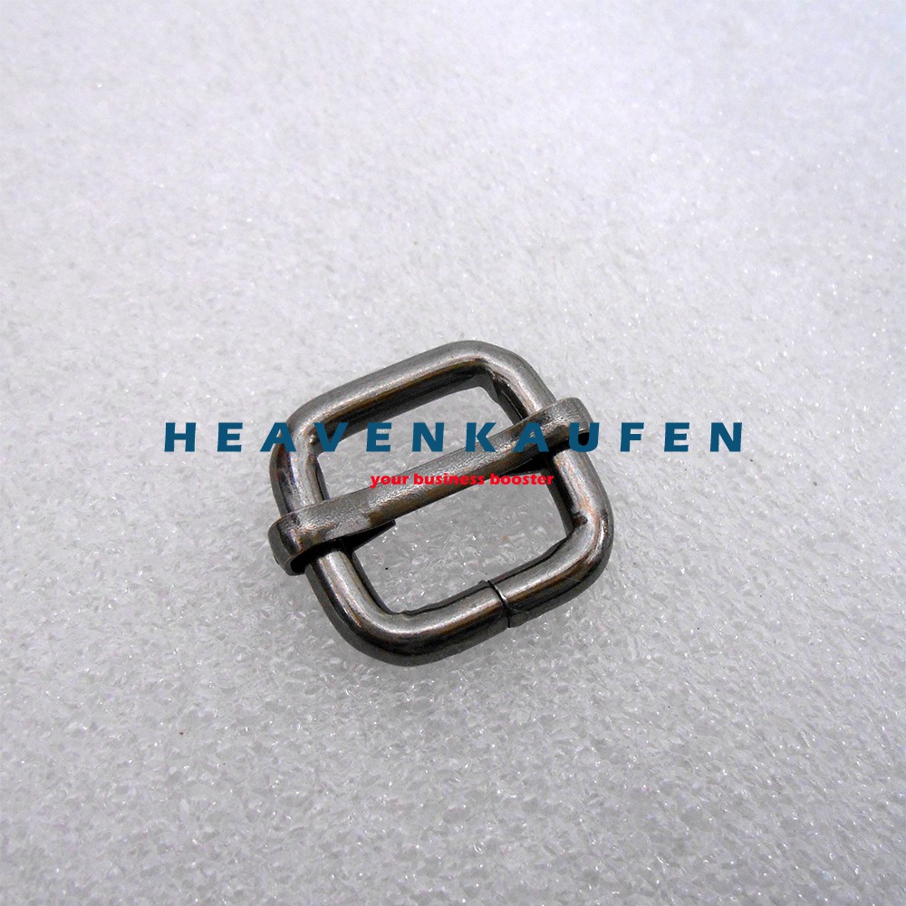 Ring Jalan / Gesper Jalan 1,5 cm Black Nikel Tebal 3,5 mm Premium Quality