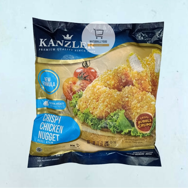 Kanzler Crispy Chicken Nugget / Original Chicken Nugget 450gr/ Mini 120gr