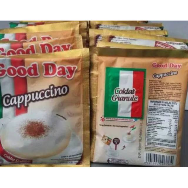 

Good Day Cappucino renceng ,10s