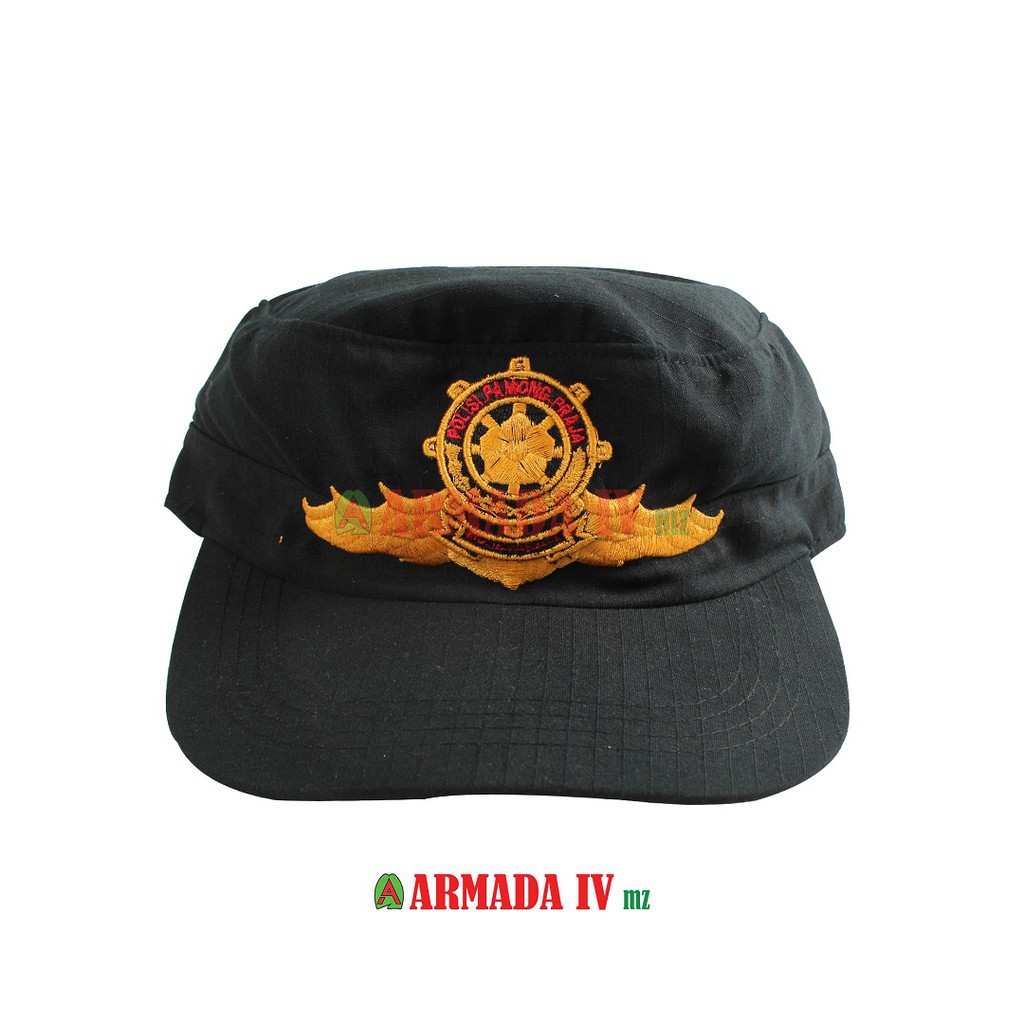 Topi Komando SAT POL PP Wing Hitam