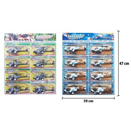 MURAH !!! MM 07 - Mainan Helly Copter Tentara 1 set isi 8pc MM07