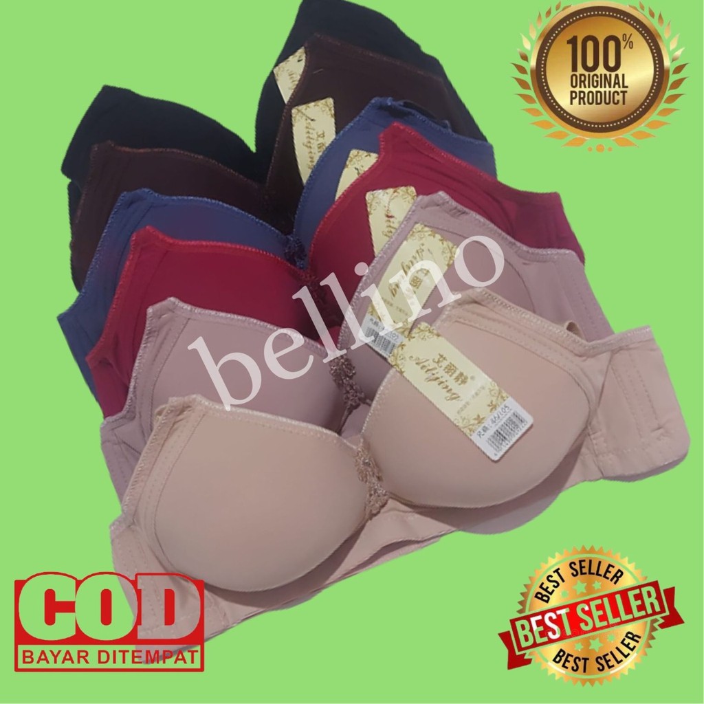 BRA JUMBO NON KAWAT BUSA SEDANG SIZE 36-46 Bh Wanita Jumbo Big Cup Size 36 38 40 42 44 46 Kutang