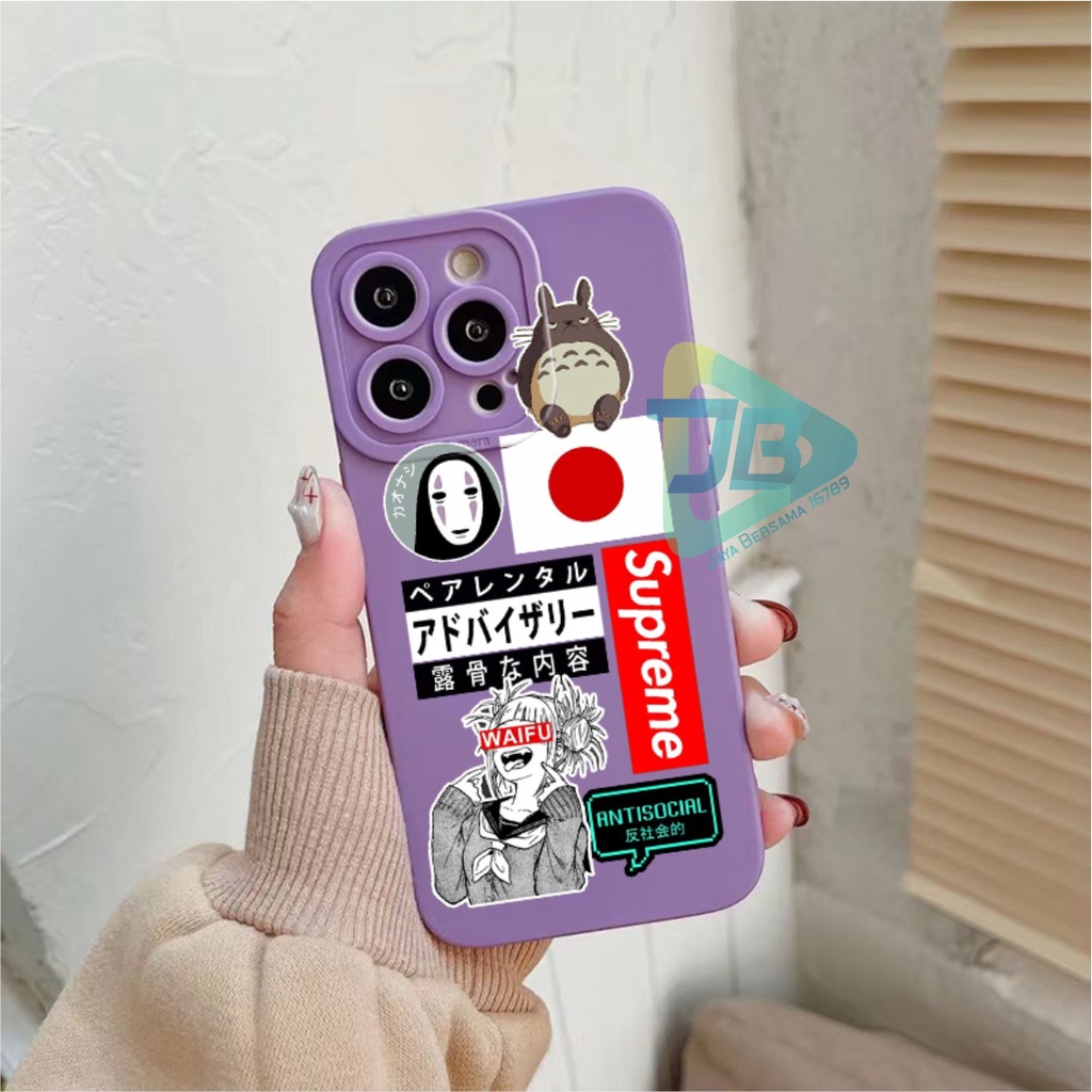SOFTCASE PROCAMERA CUSTOM STIKER OPPO VIVO SAMSUNG REALME XIAOMI IPHONE INFINIX FOR ALL TYPE JB5821