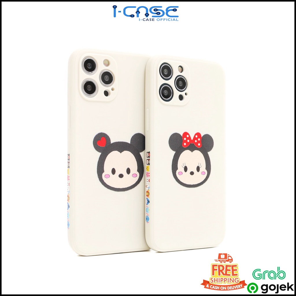 Cartoon Soft Case for iPhone 7 8 XS 11 12 PLUS PRO MINI MAX Icase